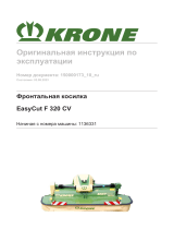 Krone BA EasyCut F 320 CV Инструкция по эксплуатации