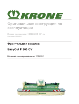 Krone BA EasyCut F 360 CV Инструкция по эксплуатации