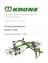 Krone BA Swadro TC 640 Инструкция по эксплуатации