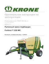 Krone BA Fortima F 1250 MC (RP601-11) Инструкция по эксплуатации