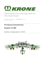 Krone BA Swadro TC 880 Инструкция по эксплуатации