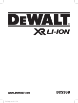 DeWalt DCS369 Руководство пользователя