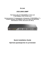 D-Link D-Link DSS-200G-28MP Base-T Ports PoE Switch Инструкция по установке