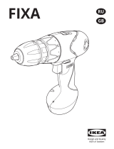 IKEA FIXA screwdriver/drill Li-ion 14.4V Руководство пользователя