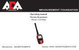 ADA INSTRUMENTS AeroPipe Руководство пользователя