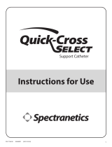 Quick-Cross SELECT P017738-00 Catheter Руководство пользователя