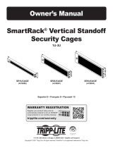 Tripp Lite TRIPP-LITE 1U-3U SmartRack Vertical Standoff Security Cages Инструкция по применению