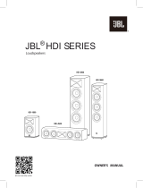 JBL HDI-1600 Инструкция по применению