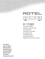 Rotel RC-1572MKII Stereo Control Amplifier Инструкция по применению