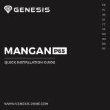 Genesis P65 MANGAN Руководство пользователя