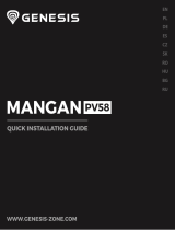 Genesis MANGAN PV58 Руководство пользователя