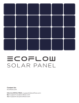 EcoFlow 110W Portable Solar Panel Руководство пользователя