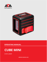 ADA INSTRUMENTS А00465 Cube Mini Line Laser Руководство пользователя