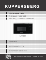 Kuppersberg HMW 650 Microwave Oven Руководство пользователя
