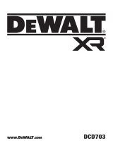 DeWalt DCD703 Руководство пользователя