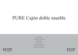 PORCELANOSA CAJON DOBLE MB PURE ROBLE 65X37,5 Инструкция по установке