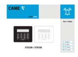 CAME STDCSB Руководство пользователя