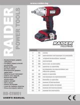 Raider Power Tools RD-CIW01 Руководство пользователя