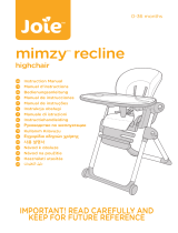 Joie mimzy™ recline Руководство пользователя