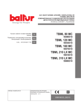 BALTUR TBML 210 LX MC 50Hz  Use and Maintenance Manual