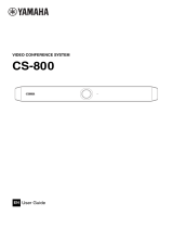 Yamaha CS-800 Руководство пользователя
