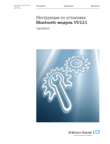 Endres+Hauser EA Bluetooth module VU121 Mounting Instruction