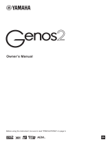 Yamaha Genos2 Инструкция по применению