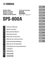 Yamaha SPS-800A Инструкция по применению