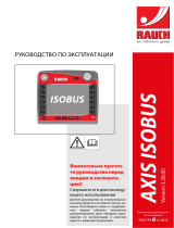 Rauch AXIS M W ISOBUS Инструкция по эксплуатации