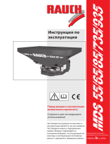 Rauch MDS 55 / 65 / 85 / 735 / 935 Инструкция по эксплуатации