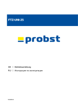 probst FTZ-UNI-25 Руководство пользователя