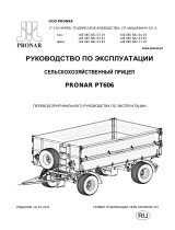 PRONAR PT606 Инструкция по применению