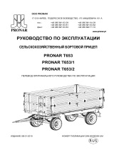 PRONAR T653 T653 1 T653 2 Инструкция по применению