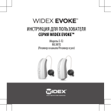 Widex EVOKE E-F2 110 DEMO Инструкция по эксплуатации