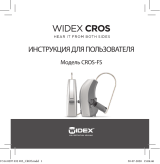 Widex CROS-FS BTE Инструкция по эксплуатации