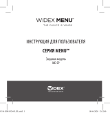 Widex MENU ME-SP BTE Инструкция по эксплуатации