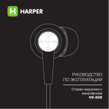 Harper HV-808 Руководство пользователя