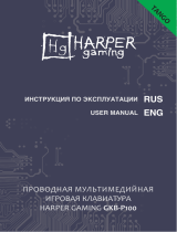 Harper Gaming Tango GKB-P100 Руководство пользователя