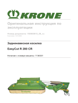 Krone BA EasyCut R 280 CR Инструкция по эксплуатации