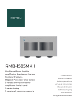 Rotel RMB-1585 MKII Инструкция по применению