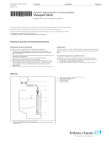 Endres+Hauser KA Waterpilot FMX11 Short Instruction