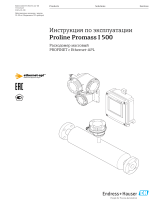 Endres+Hauser BA Proline Promass I 500 Инструкция по эксплуатации