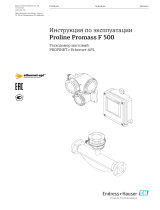 Endres+Hauser BA Proline Promass F 500 Инструкция по эксплуатации