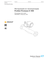 Endres+Hauser BA Proline Promass O 300 Инструкция по эксплуатации