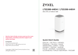 ZyXEL Communications ZYXEL LTE5388-M804 4G LTE-A RUTER Инструкция по применению