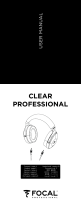 Focal Clear Professional Руководство пользователя