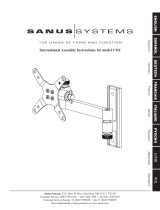 Sanus Systems VM2 Инструкция по установке