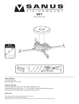 Sanus VP1 Руководство пользователя