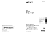 Sony VPL-SW235 Инструкция по применению