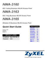 ZyXEL Communications NWA-3165 Инструкция по началу работы